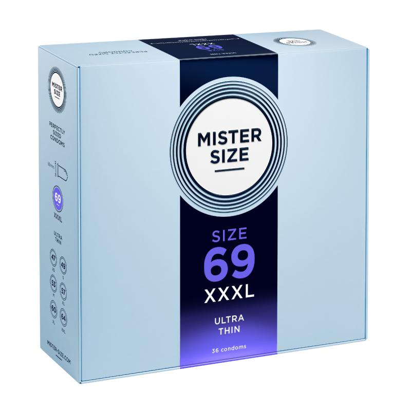 MISTER.SIZE – XXXL Ultra Dünne Kondome – 36 Stück