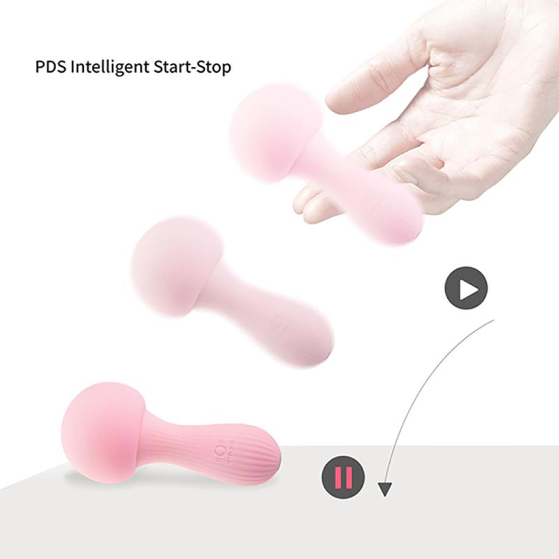 OTOUCH - Mushroom Silicone Wand Vibrator - Pink image