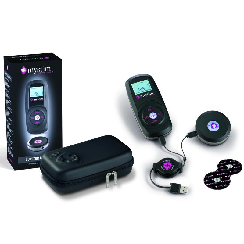 Mystim – Cluster Buster E-Stim Starterkit – Schwarz