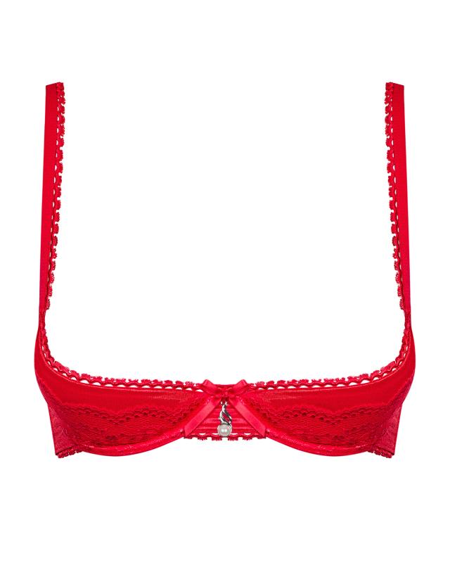 Lovica Soutien-gorge avec bonnets un quart - rouge 5