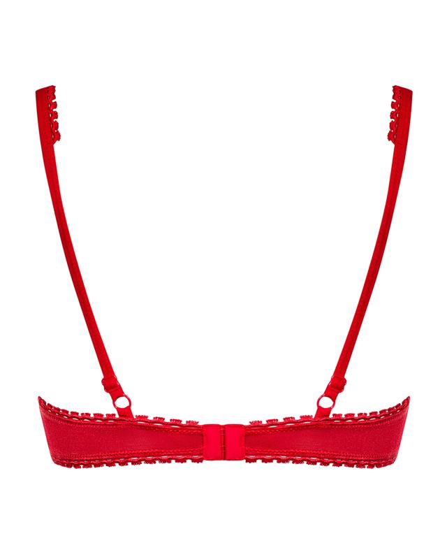 Lovica Soutien-gorge avec bonnets un quart - rouge 4