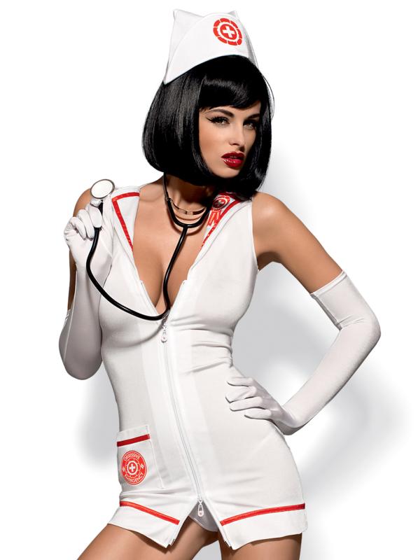 Image of Krankenschwesterkostüm mit Stethoskop