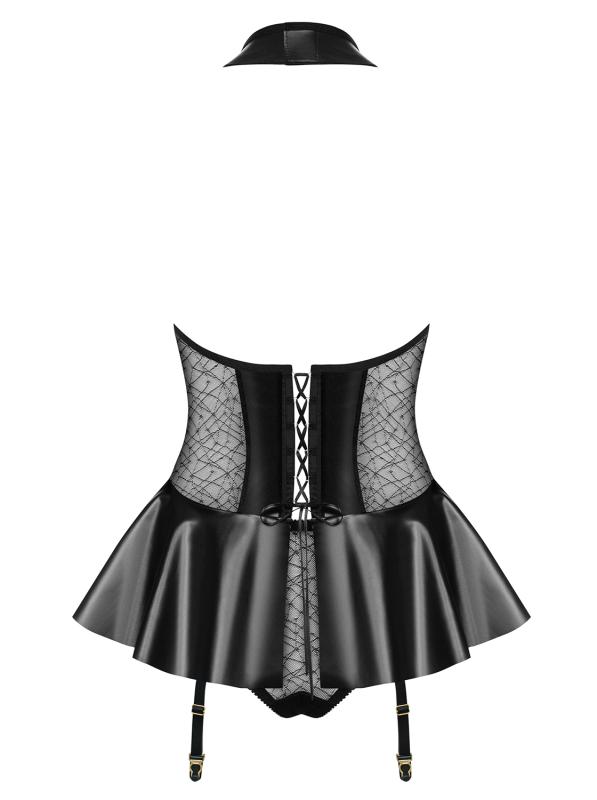 – 859-COR-1 Corset & String – Noir 7