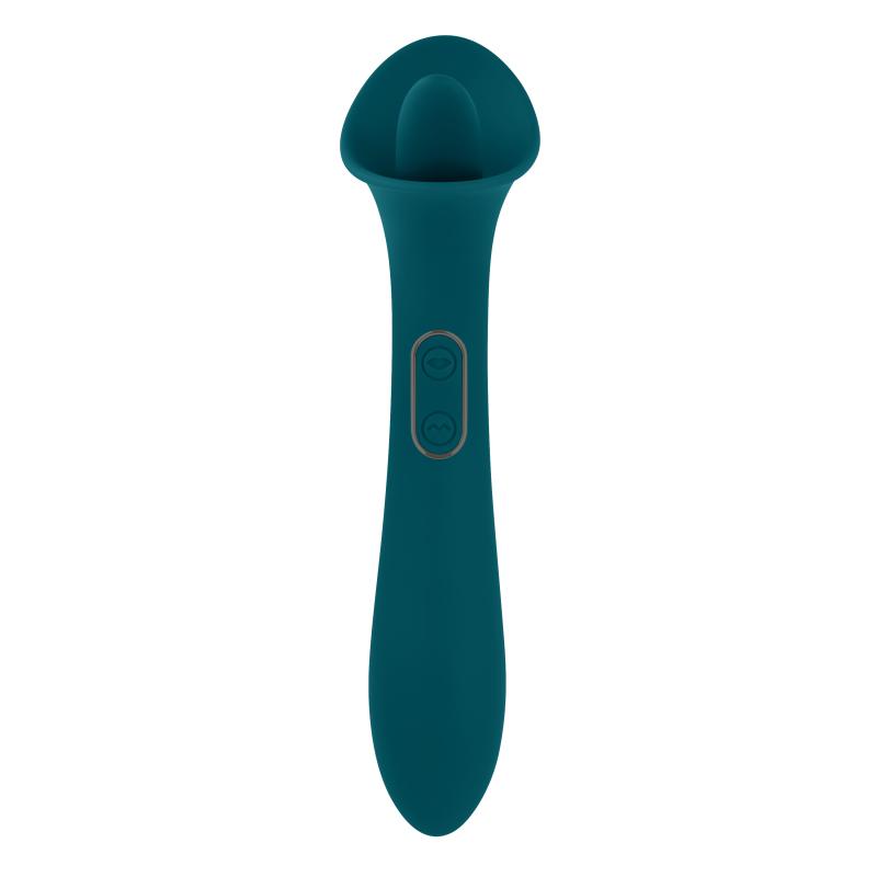  - Vibrateur Point G True Indulgence - Vert 2