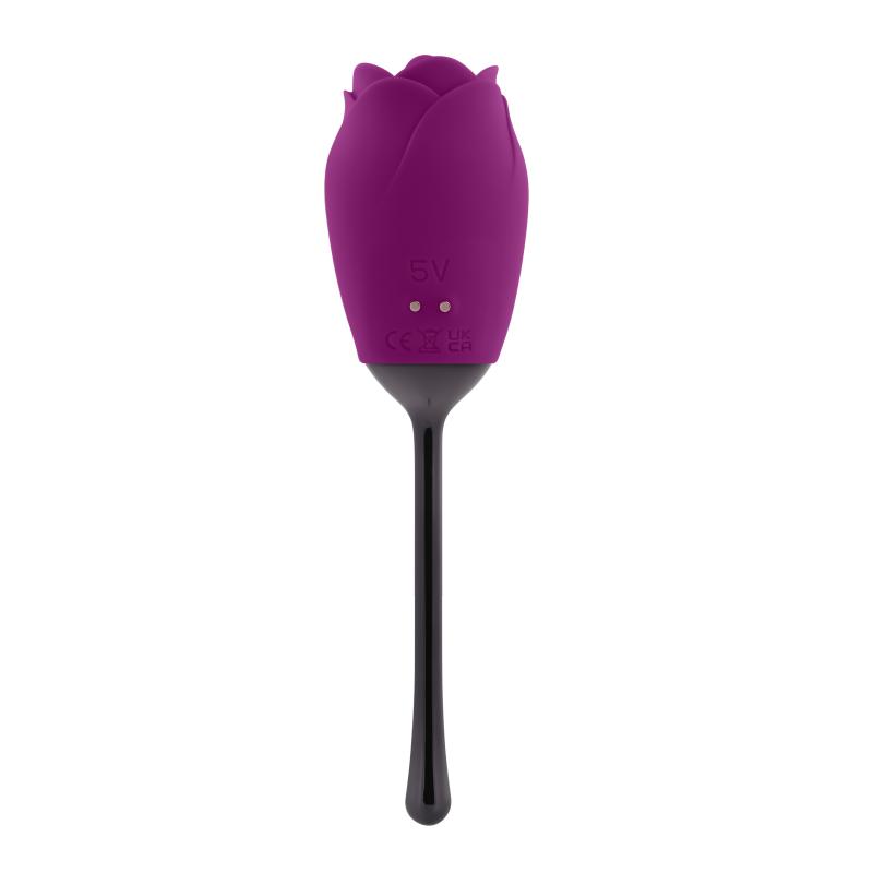 - Vibromasseur Petal - Violet/Noir 4