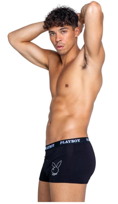 - Boxer Modal Tuxedo Homme - Noir 2