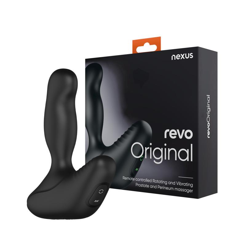 Vibrador De Próstata Giratorio Nexus Revo - Negro