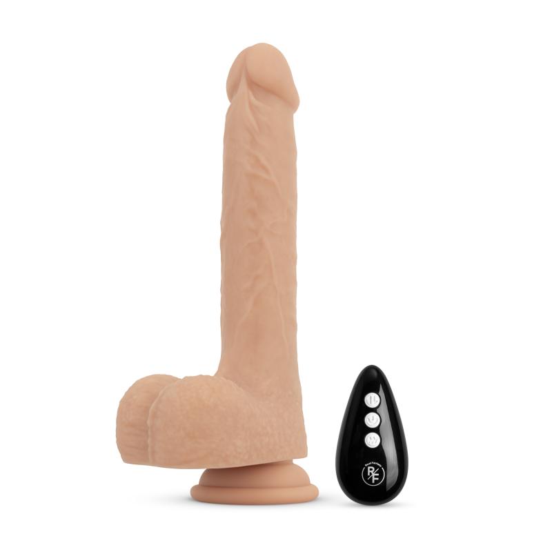 Real Fantasy  Bryce Stotende, Verwarmbare en Vibrerende Dildo