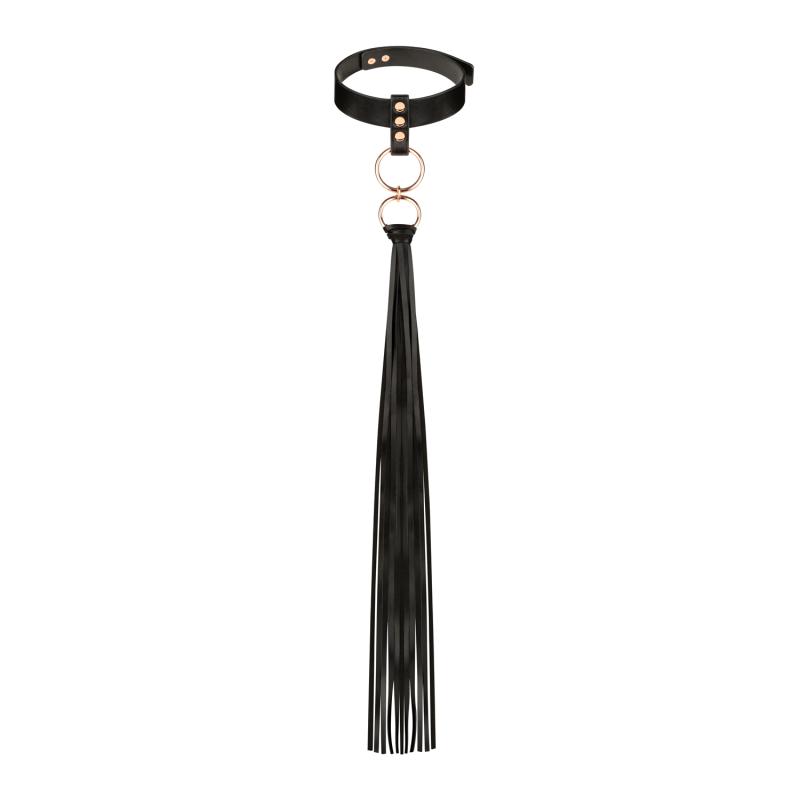 - Collier avec Flogger - Noir 2