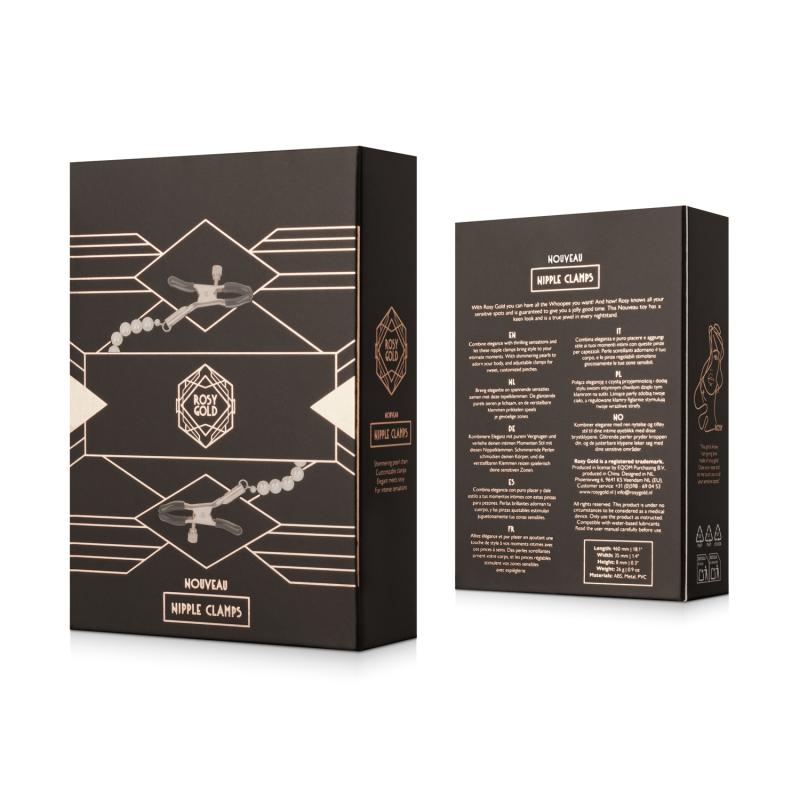 - Pearls Pinces Tétons - Design Ajustable 2