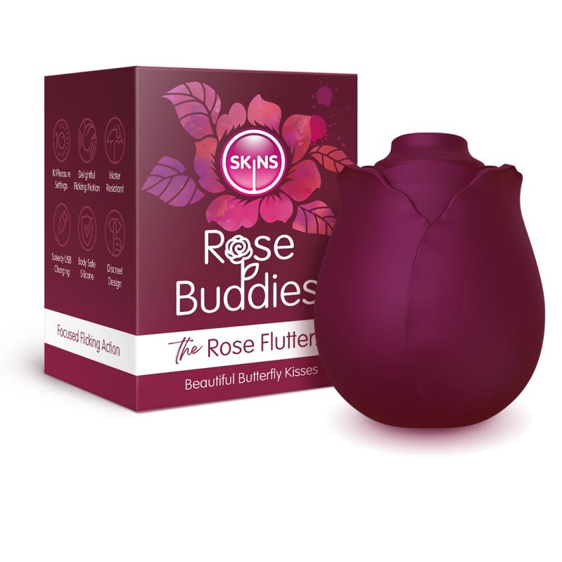 Skins Rose Buddies - Le Vibromasseur Rose Flutterz - Bordeaux 5
