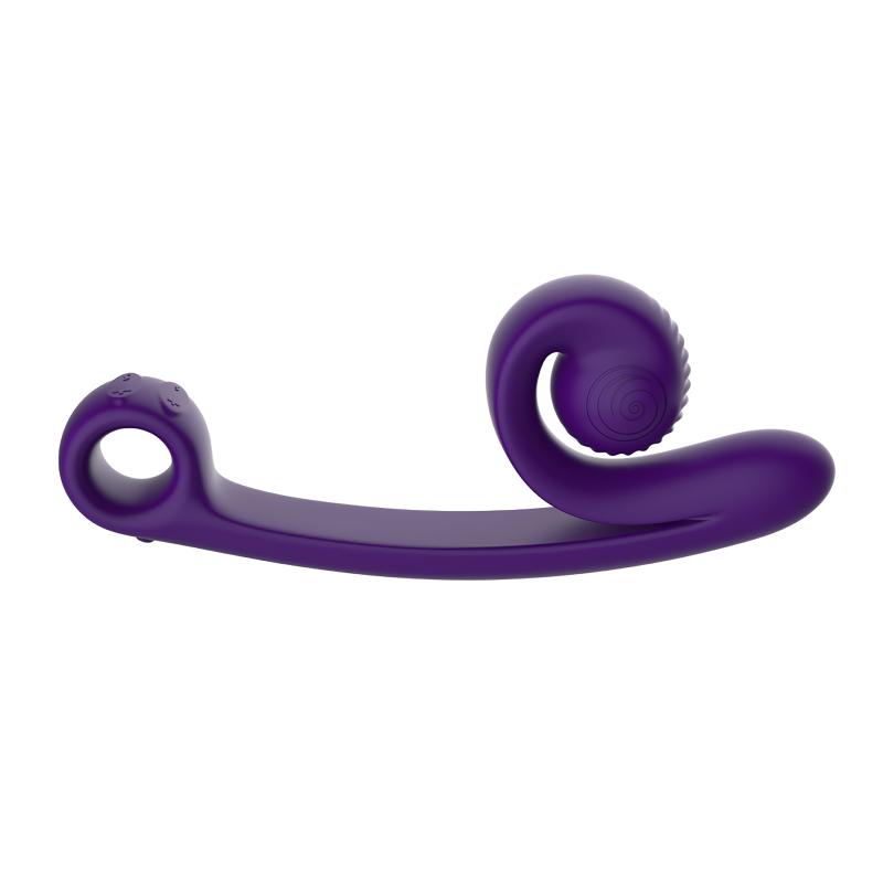 Image of Snail Vibe Curve Duo Vibrator - Lila