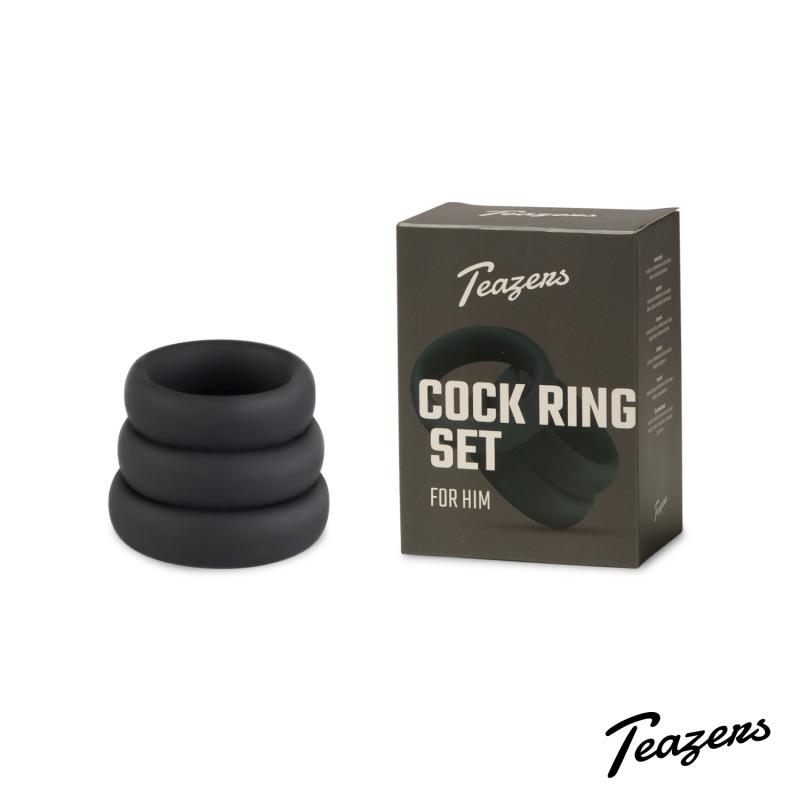 Teazers Cock- En Balring Set - 3 Stuks