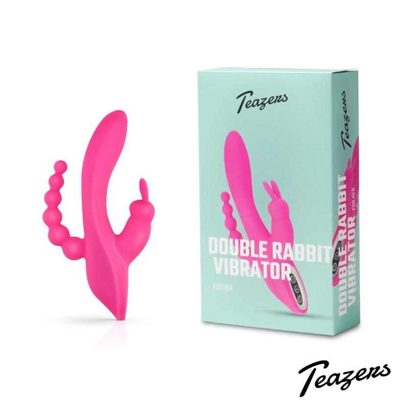 Teazers »Triple« Rabbit-Vibrator