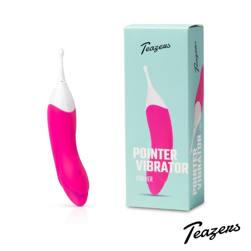 Teazers Vibrador Puntero - Rosa/Blanco