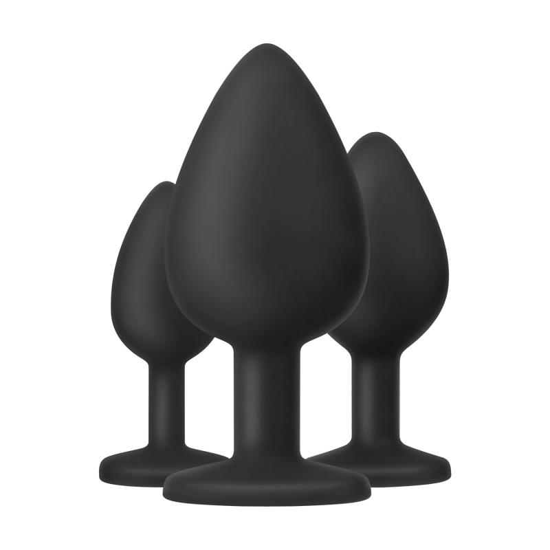 Teazers – Set De Butt Plugs – Negro