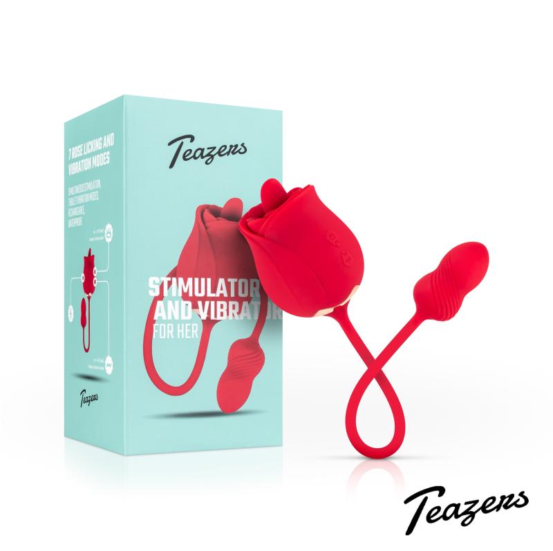 Teazers »Rose« Auflege- & Vibrator