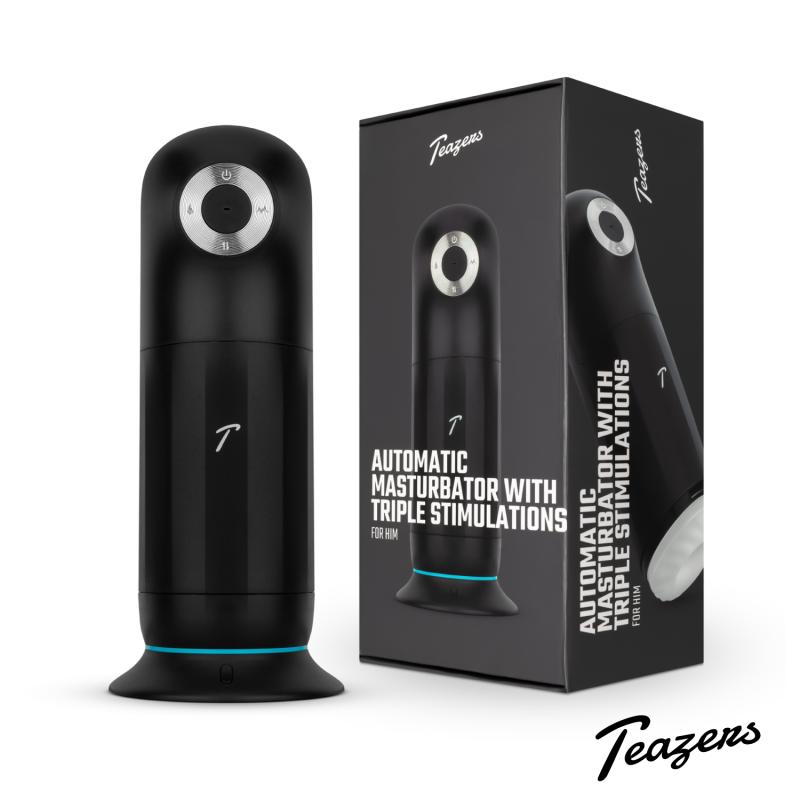 Image of Teazers »Triple« Masturbator mit Vibration