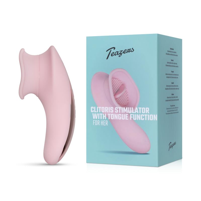 Teazers »Zunge« Auflegevibrator