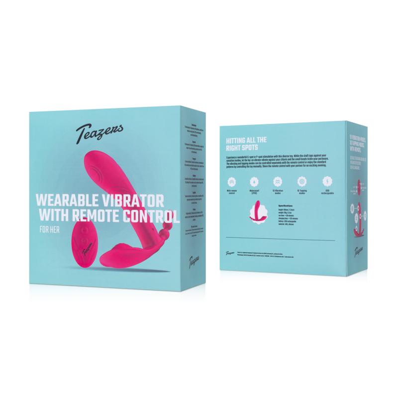 Teazers »Wear« G-Punkt & Anal Slip-Vibrator