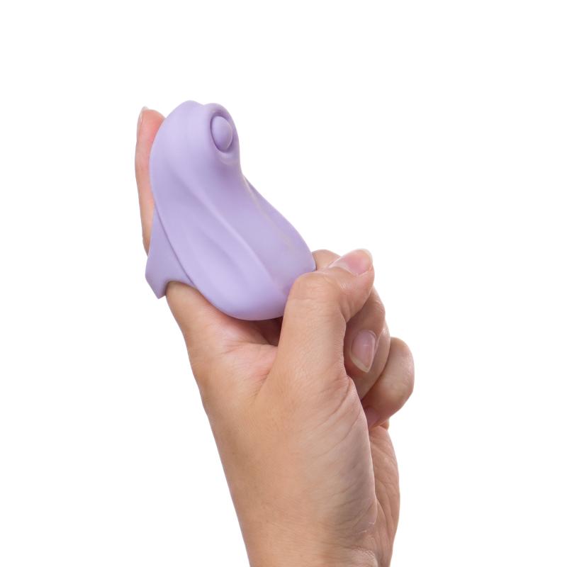- Vibromasseur Doigt à Tapotement - Violet 2