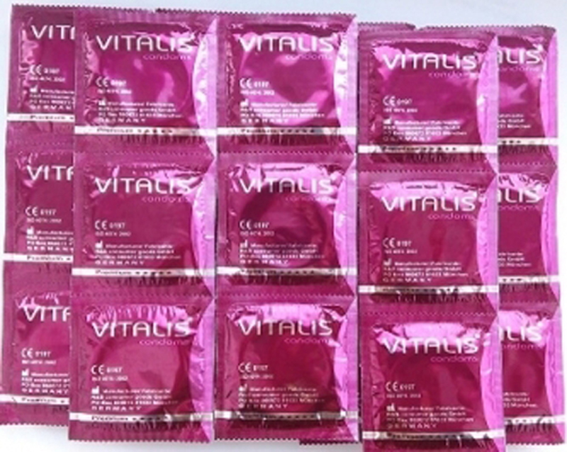 VITALIS - Condones fuertes 100 piezas