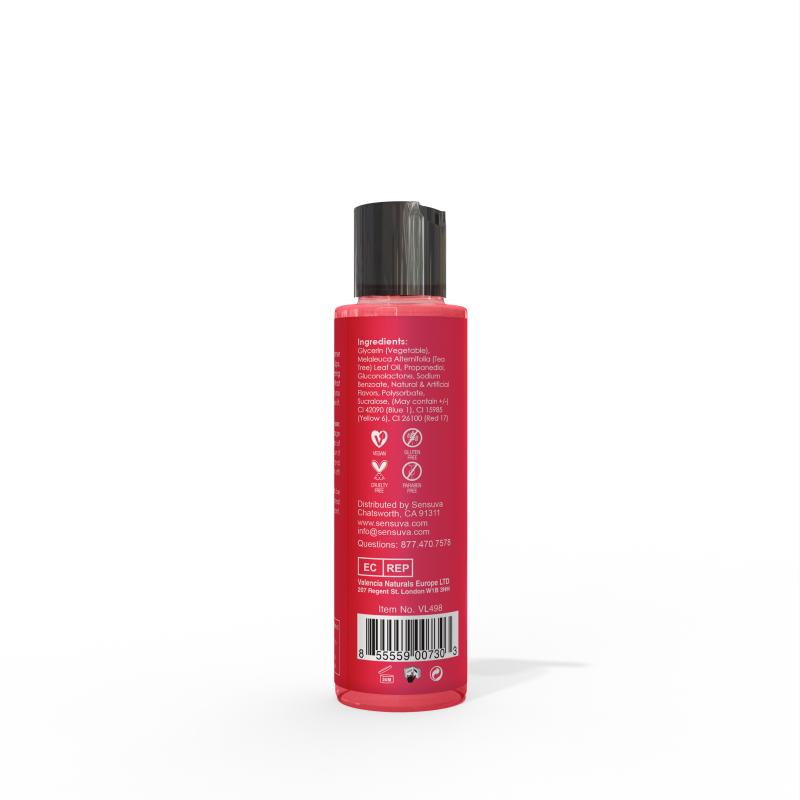 Sizzle Lips - Gel chauffant comestible à la fraise - 125 ml 4