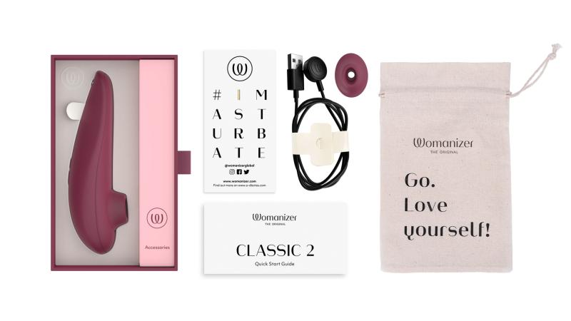 Classic 2 - Stimulateur clitoridien à air pulsé - Bordeaux 9