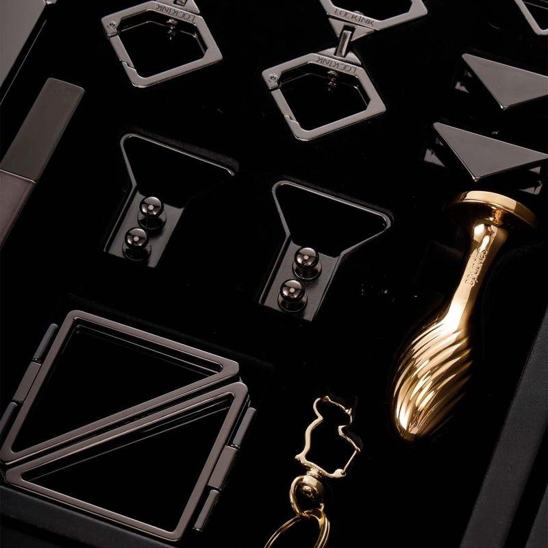 Kit de Jeu BDSM Tout-en-1 - noir 5