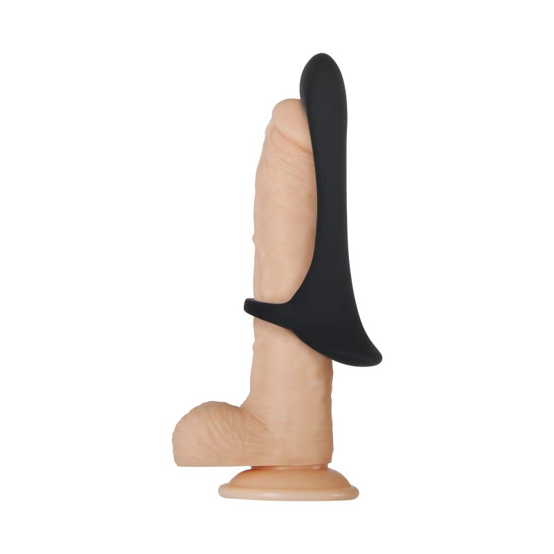 Evolved – Cock Armor Vibrating Cockring – Schwarz