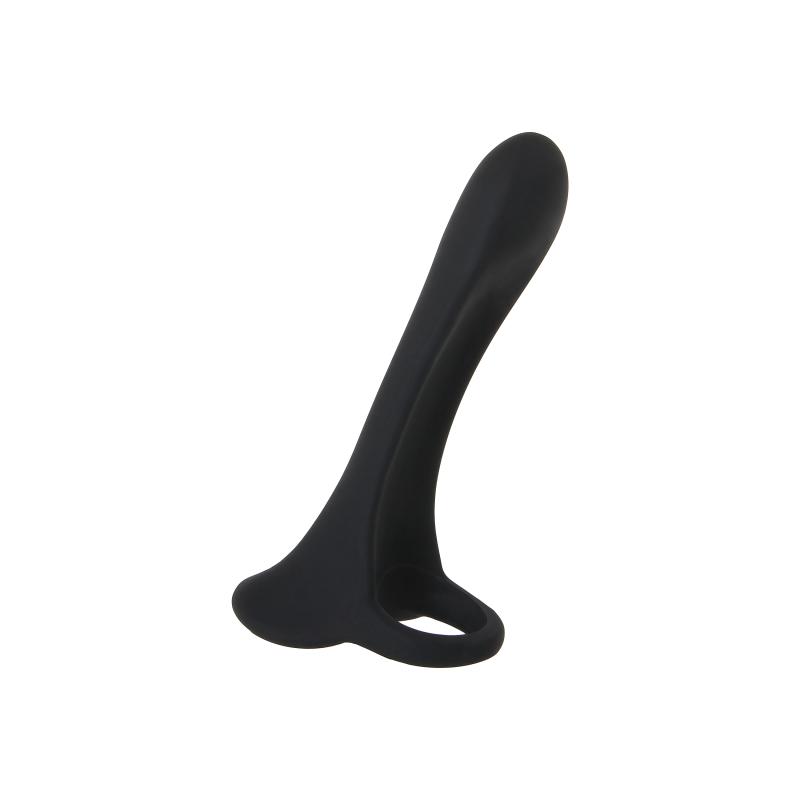 Evolved - Cock Armor Cockring Vibrant - Noir 5