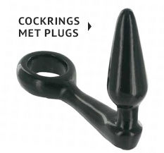 Cockrings met plugs
