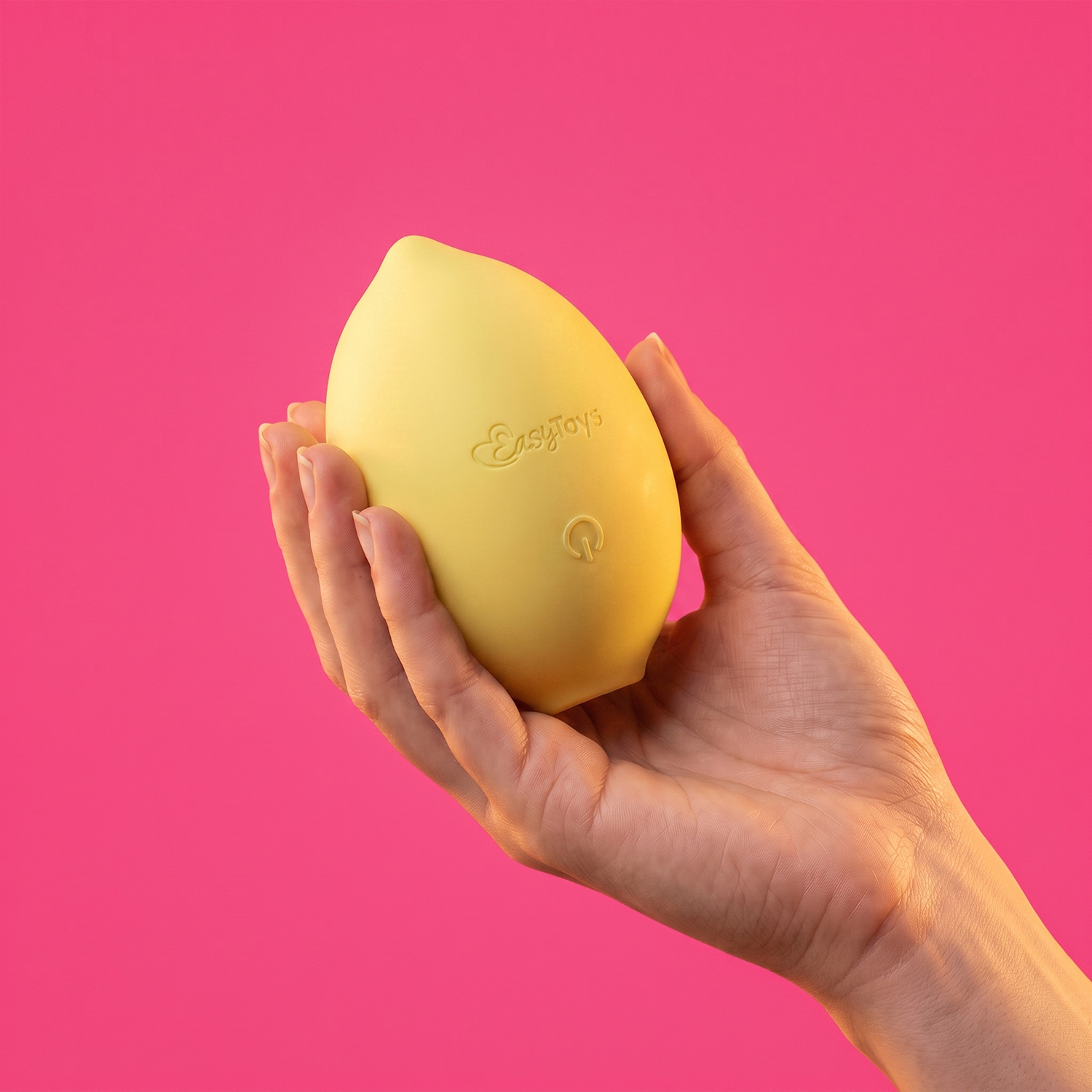 De gele Limón luchtdrukvibrator van opzij