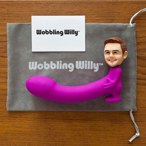 Wobbling Willy: de gepersonaliseerde dildo